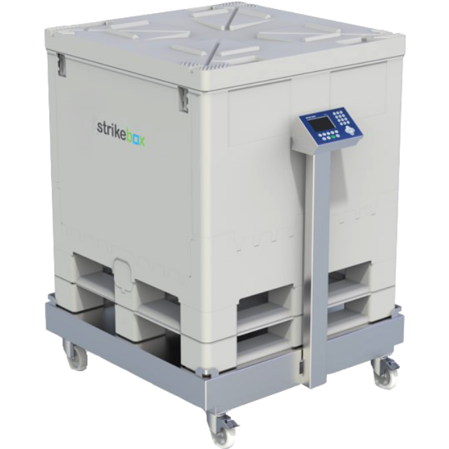 strikebox measuring trolley