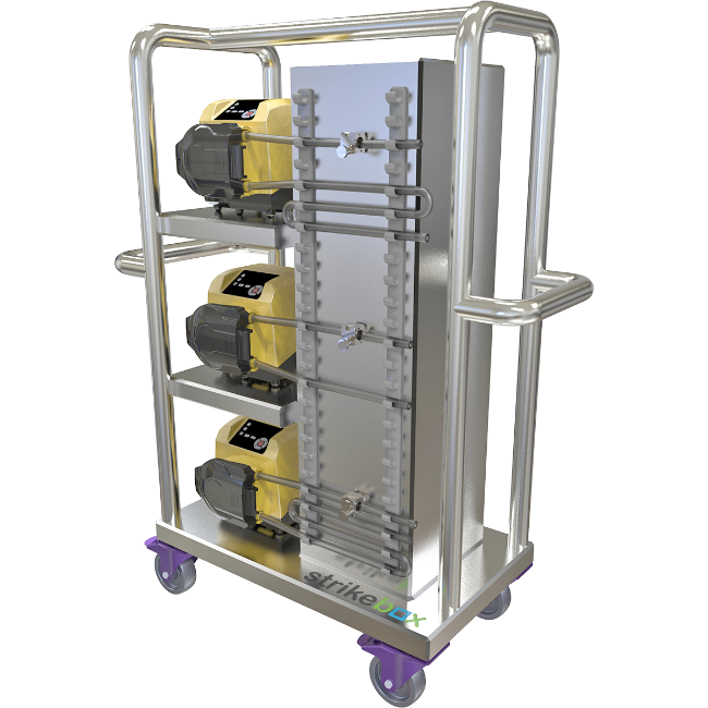strikebox trolley carrying mastermovers