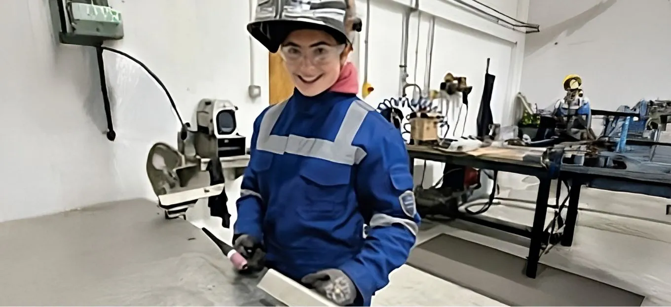 smiling apprentice