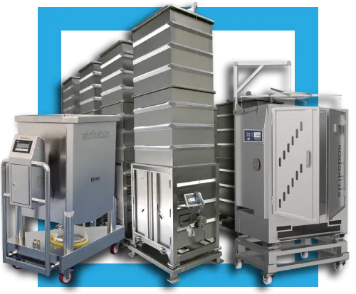 stainless steel totes