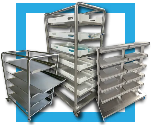 steel trolleys