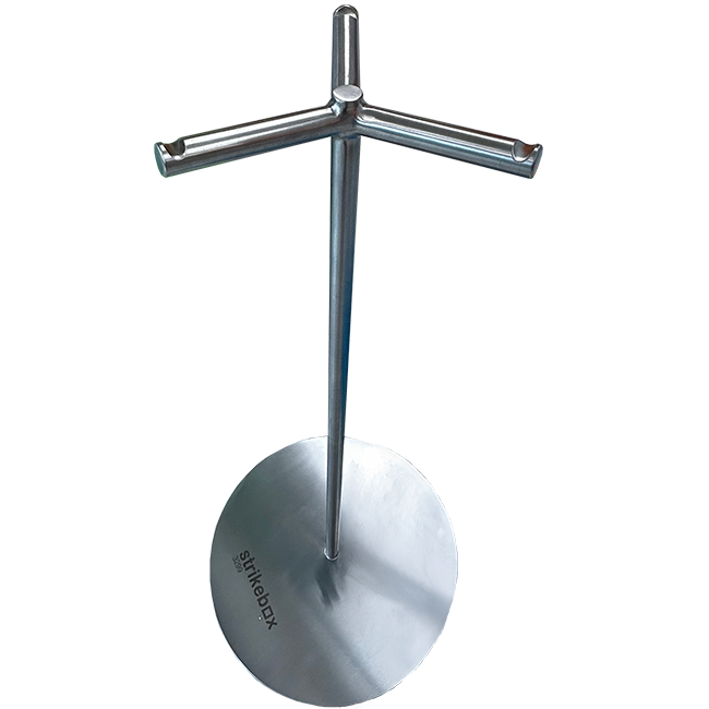 bag stand fixed with 3 spokes