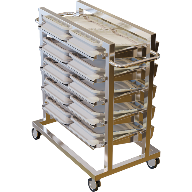 stacked fft trolley