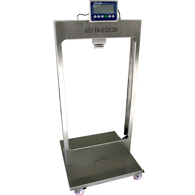 bag weighing frame