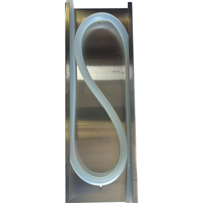 floor ramp tube management snaking tube